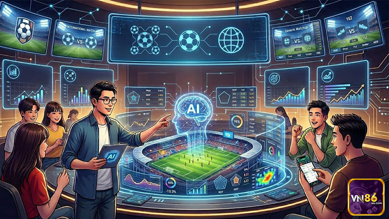 Soi kèo cá cược bóng đá bằng AI – Xu hướng dự đoán hiện đại cho bet thủ